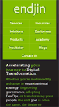 Mobile Screenshot of endjin.com